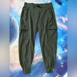 Bundle - All in Motion Women's Flex Woven Mid-Rise Cargo Joggers Size Small